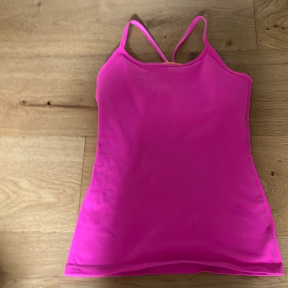 Ivivva Pink Fitted Sleeveless Tank Top - Picture 1 of 3